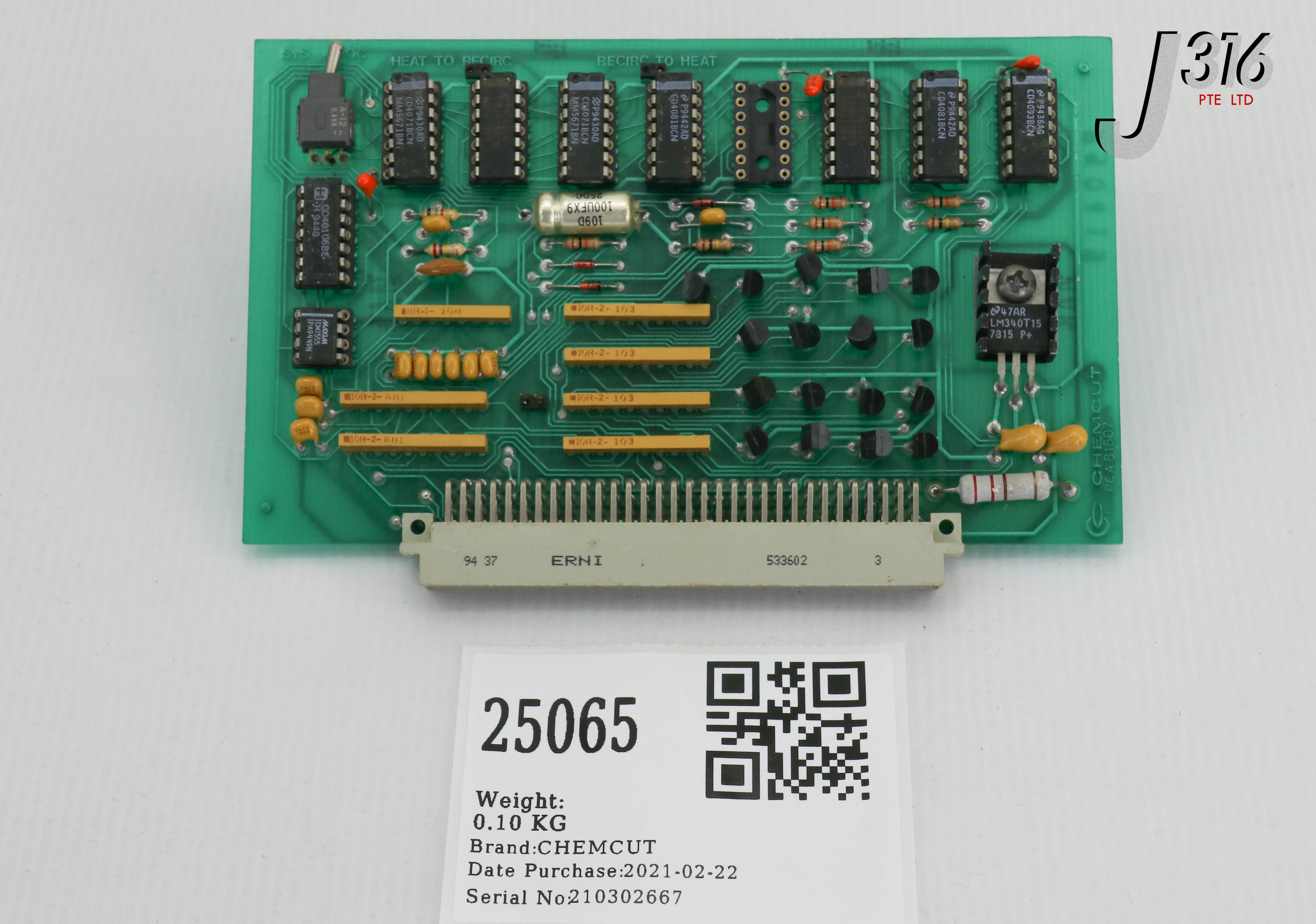 は 25065 CHEMCUT PCB ASSY, PCB81508 PCA81507 | eBay